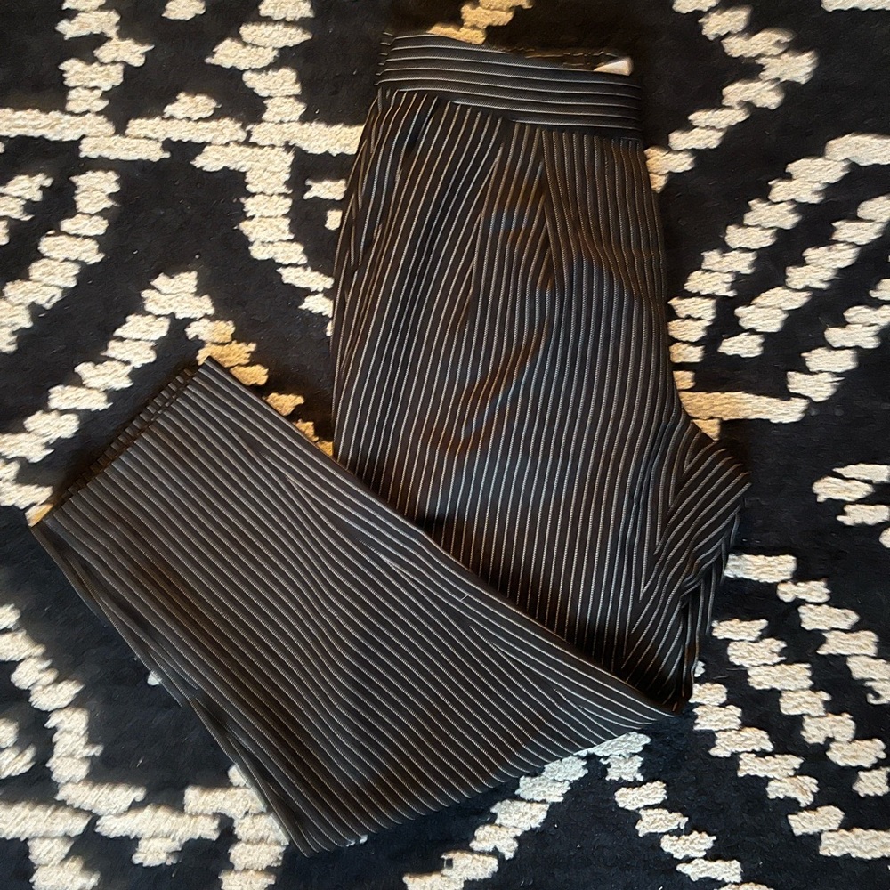 Monk and Lou. Pin stripe pants.